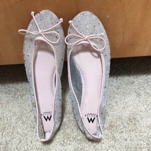 Madison shoe dazzle 8.5 Roxanne rhinestone flats